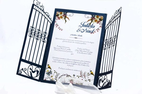 INVITACIONES PARA XV AÑOS CORTE LÁSER XV55 - Image 3